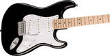 Squier Sonic Stratocaster Electric Guitar - Black with Maple Fingerboard