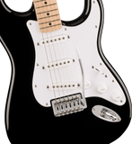 Squier Sonic Stratocaster Electric Guitar - Black with Maple Fingerboard