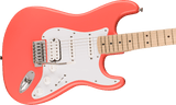 Squier Sonic Stratocaster HSS Electric Guitar - Tahitian Coral