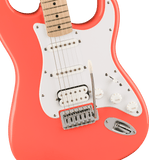 Squier Sonic Stratocaster HSS Electric Guitar - Tahitian Coral