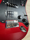 Fender American Ultra II Stratocaster HSS Electric Guitar - Sinister Red, Maple Fingerboard