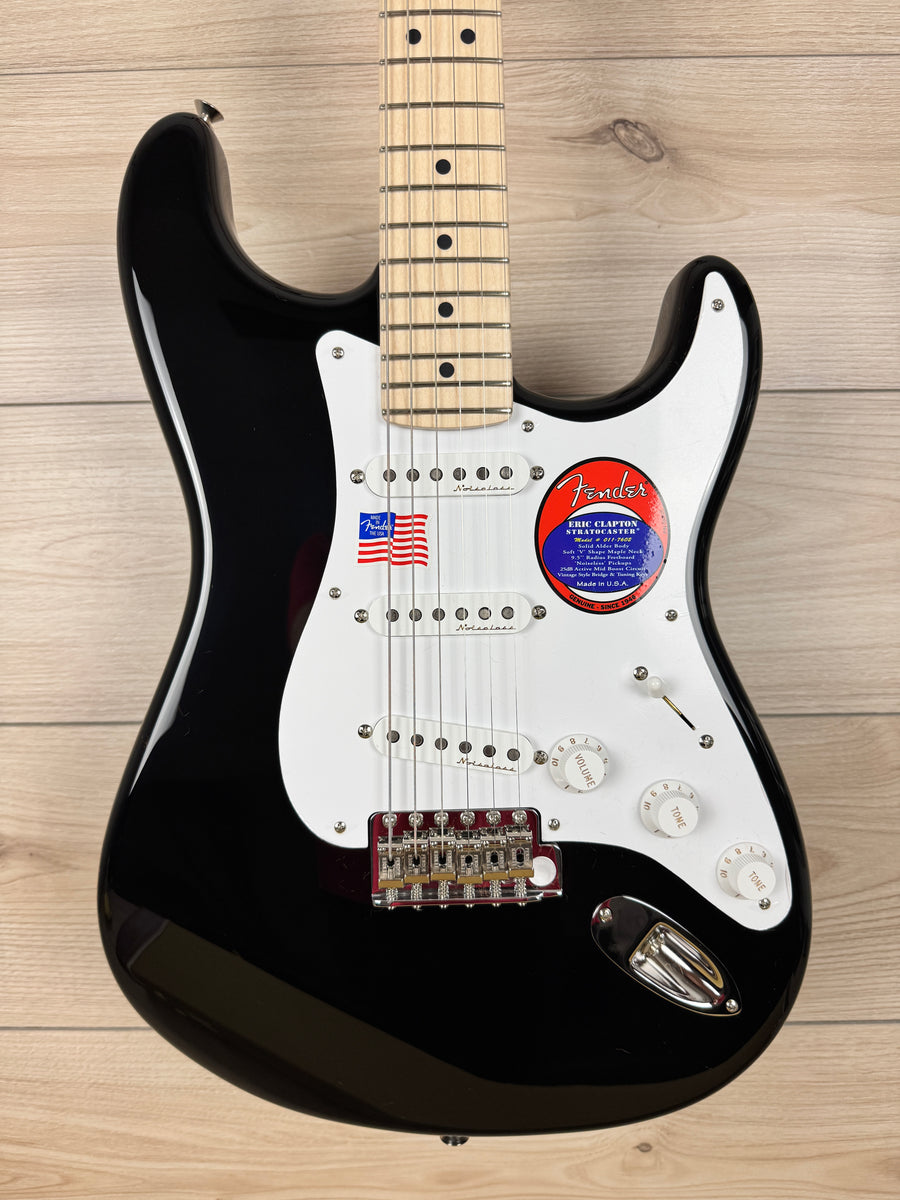 Amazon.com: Fender Eric Clapton Stratocaster, Maple