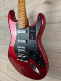 Fender American Ultra II Stratocaster HSS Electric Guitar - Sinister Red, Maple Fingerboard