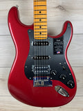 Fender American Ultra II Stratocaster HSS Electric Guitar - Sinister Red, Maple Fingerboard