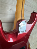 Fender American Ultra II Stratocaster HSS Electric Guitar - Sinister Red, Maple Fingerboard