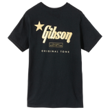 Gibson T-Shirt Original Tone Tee (Black) - LARGE