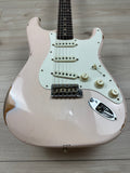 Fender Custom Shop Limited-edition 1959 Stratocaster Relic Electric Guitar - Super Faded Aged Shell Pink