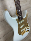 Fender Custom Shop Limited Edition 75th Anniversary Stratocaster NOS Guitar, Rosewood Fingerboard, Diamond White Pearl