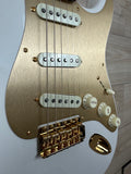 Fender Custom Shop Limited Edition 75th Anniversary Stratocaster NOS Guitar, Rosewood Fingerboard, Diamond White Pearl