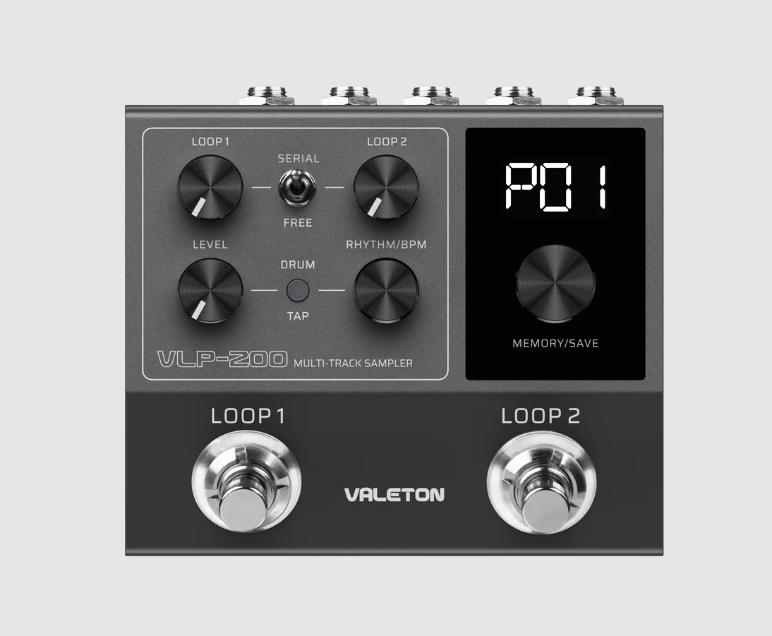 Valeton VLP-200 Multi-Track Sampler Looper Guitar Pedal – CBN 