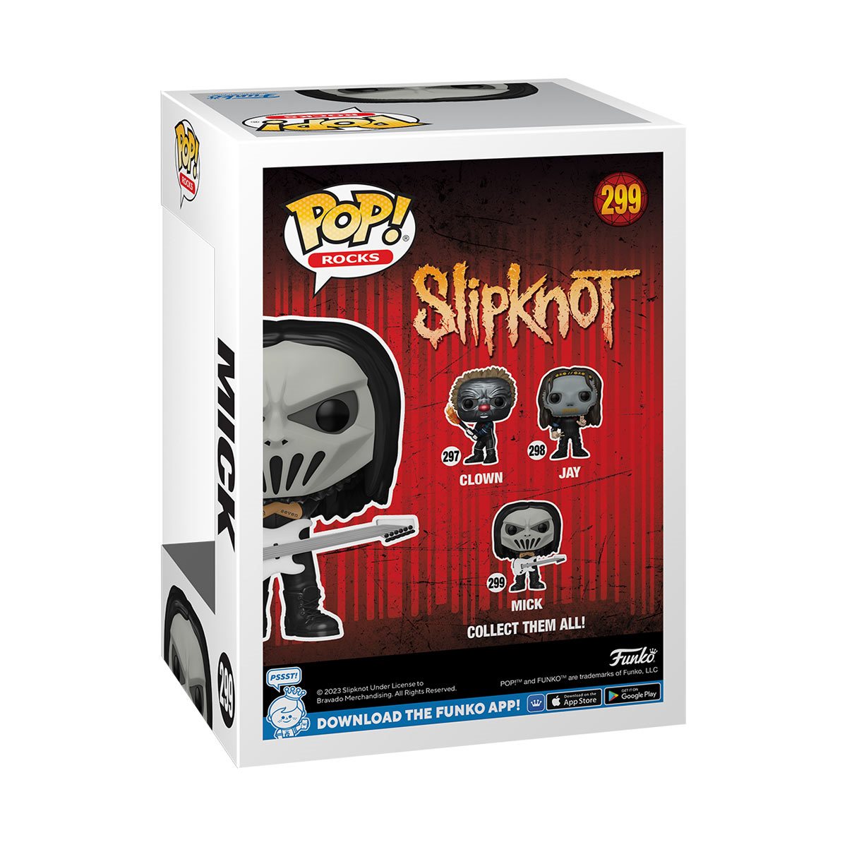 Slipknot Mick with Guitar Funko Pop! Vinyl Figure #299 – CBN Music
