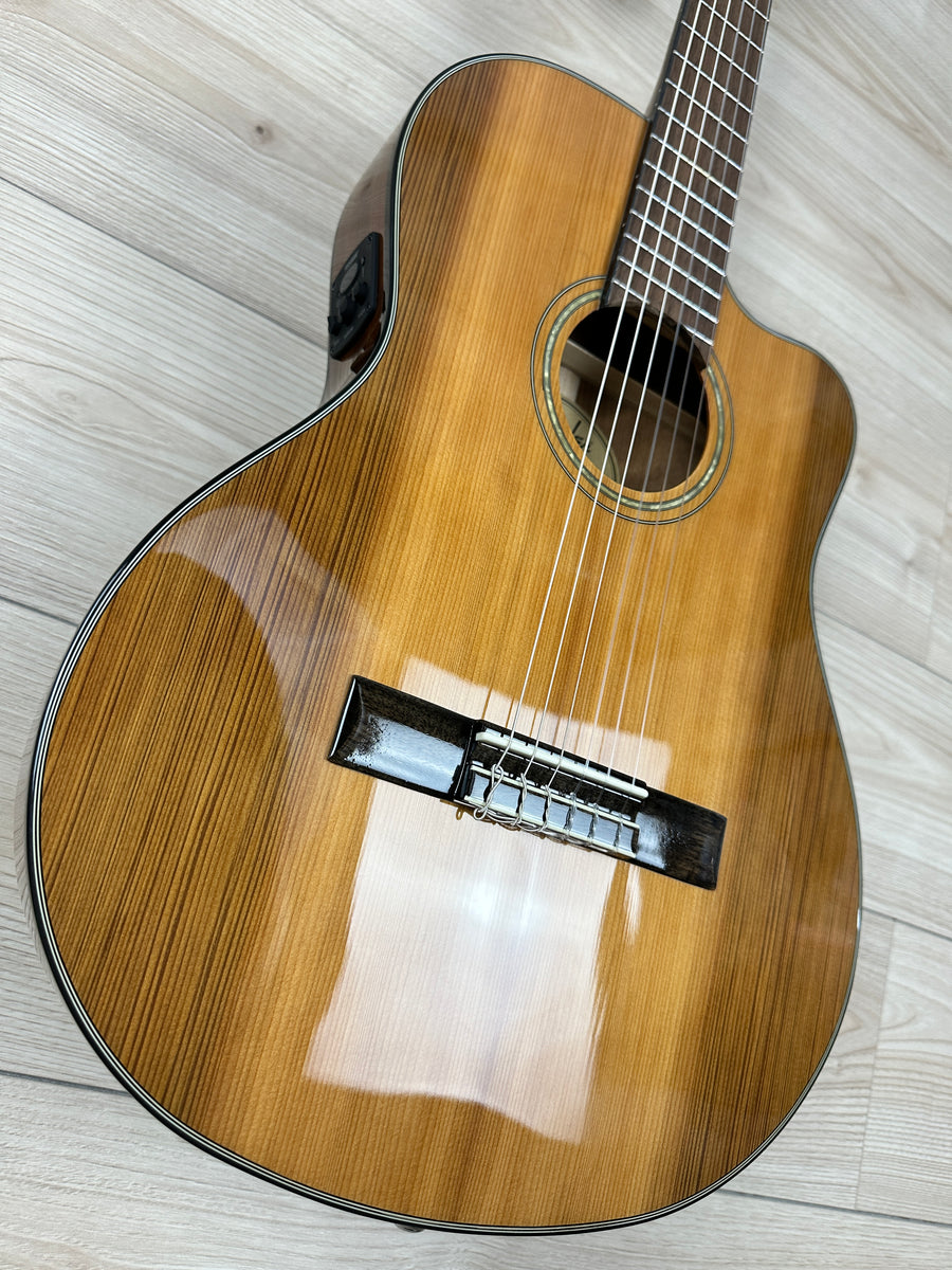 ギター FENDER CN-140SCE Nylon Thinline Natural Fender Cn-140sce Nylon Thinline Acoustic Guitar Natural With