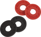 Fender Strap Blocks Strap Locking System (set of 4) - Black/Red