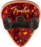 Fender Genuine 351 Pick Style Guitar Wall Hanger, Tortoiseshell Mahogany
