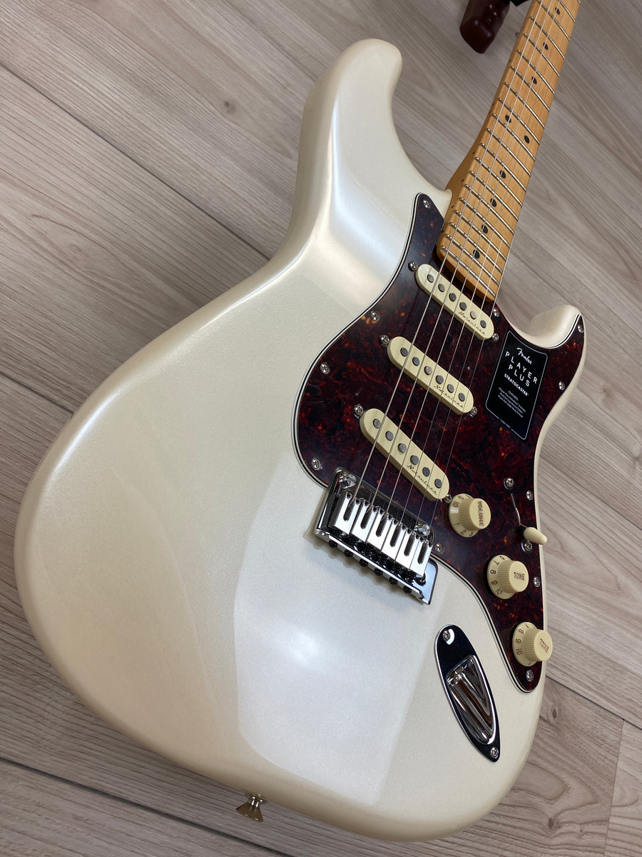 Fender Player Plus Stratocaster Electric Guitar - Olympic Pearl