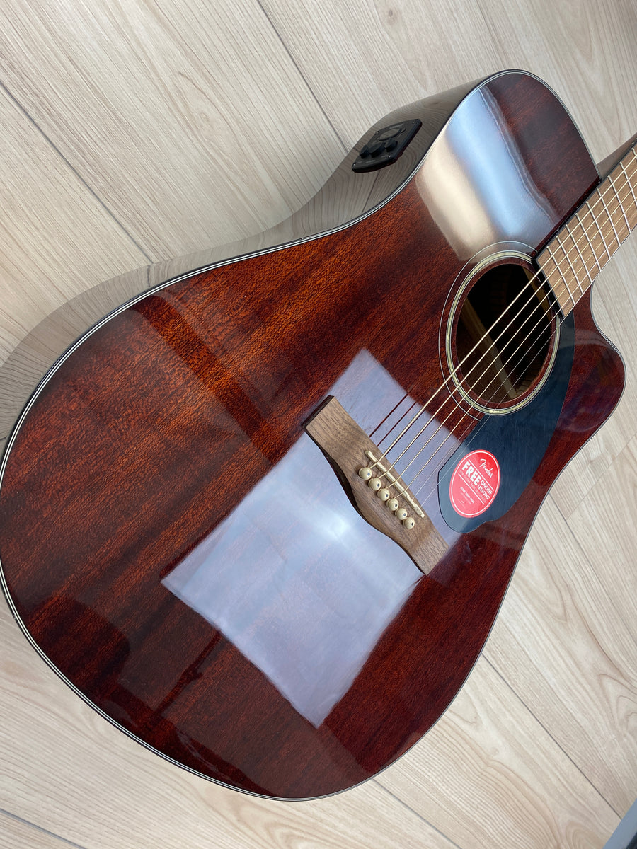 OPEN BOX - Fender CD-60SCE Dreadnought Acoustic-Electric Guitar