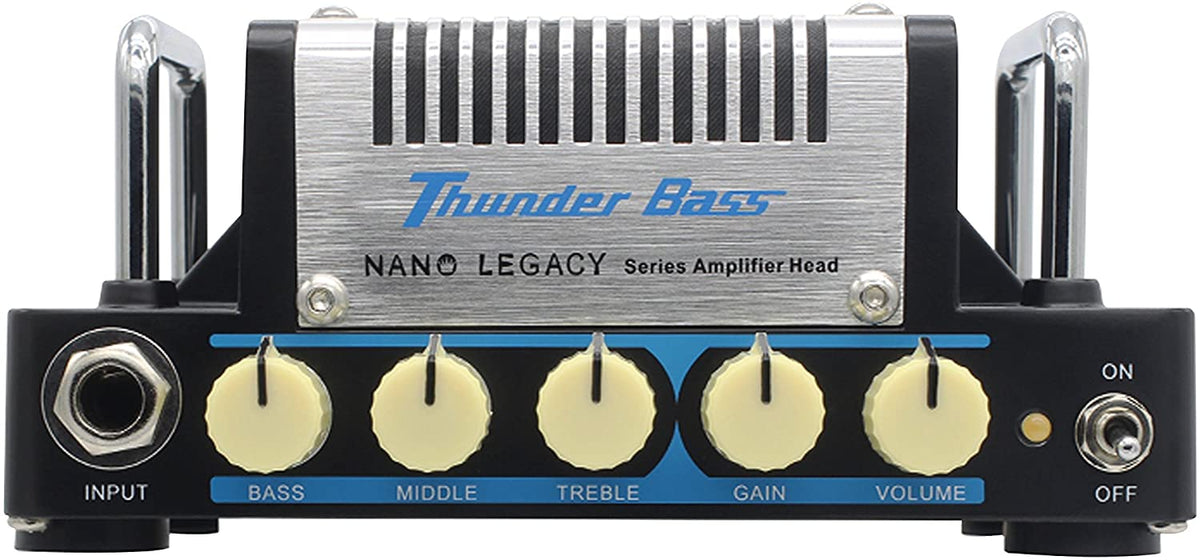 Hotone Nano Legacy Thunder Bass 5-watt Micro Bass Amp Head 