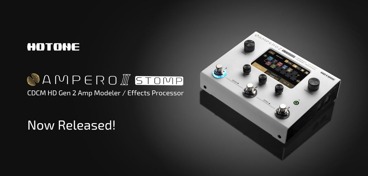 HOTONE Guitar Multi Effects Processor Pedal Ampero II Stomp – CBN