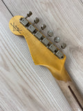 Fender Custom Shop Limited-edition 1957 Stratocaster Relic Finish Faded Aged Daphne Blue