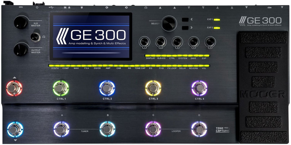 Mooer GE300 Effects Processor Multi Effect Pedal