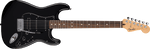 Fender Standard Stratocaster HSS Electric Guitar, Black