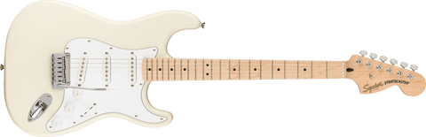 Squier Affinity Stratocaster Electric Guitar, Maple Fingerboard, Olympic White