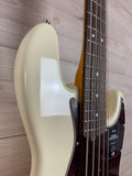 Fender American Professional II Jazz Bass V 5 Strings, Olympic White