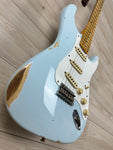 Fender Custom Shop Limited Edition 1956 Relic Stratocaster Faded Sonic Blue