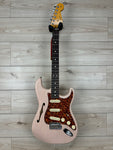 Fender Limited Edition American Professional II Stratocaster Thinline, Transparent Shell Pink