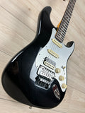 Fender Ultra Luxe Stratocaster Floyd Rose HSS Electric Guitar, Mystic Black