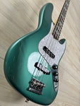 Fender Adam Clayton Jazz Bass Rosewood Fingerboard, Sherwood Green Metallic