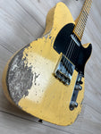 Fender Custom Shop 52 Telecaster Heavy Relic Aged Nocaster Blonde #R127108