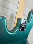 Fender Adam Clayton Jazz Bass Rosewood Fingerboard, Sherwood Green Metallic