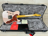 Fender Limited Edition American Professional II Telecaster Thinline Electric Guitar - Transparent Shell Pink