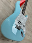 Fender Limited Edition Tom DeLonge Stratocaster Rosewood Fingerboard, Daphne Blue