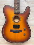 Fender Acoustasonic Standard Telecaster Acoustic Electric Guitar, Honey Burst