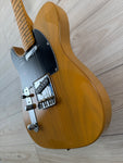 Fender American Professional II Telecaster Left-Hand Electric Guitar, Maple Fingerboard, Butterscotch Blonde