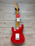 Fender American Ultra Luxe Vintage '60s Stratocaster HSS Electric Guitar, Fiesta Red - #1721