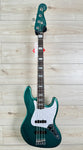 Fender Adam Clayton Jazz Bass Rosewood Fingerboard, Sherwood Green Metallic