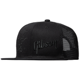 Gibson Slash 'Skully' Trucker Hat, All-Black