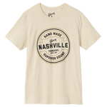 Gibson Handmade in Nashville Tee Shirt (Cream), LARGE