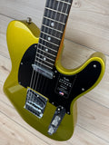 NEW! Fender American Ultra II Telecaster Ebony Fingerboard Electric Guitar - Solar Flare