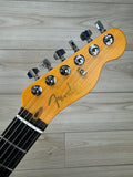 NEW! Fender American Ultra II Telecaster Ebony Fingerboard Electric Guitar - Solar Flare