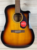 Fender CD-140SCE Dreadnought Electro / Acoustic Guitar Sunburst with case