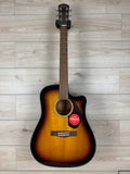 Fender CD-140SCE Dreadnought Electro / Acoustic Guitar Sunburst with case