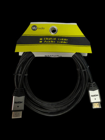 MJ Audio 10ft 4K Ultra HD HDMI Cable with Ethernet - BS024/3M