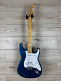 NEW! Fender Standard Stratocaster HSS Electric Guitar, Aqua Marine Metallic