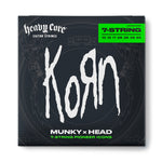 Dunlop KRHCN1065 Heavy Core Korn Munky Electric Guitar Strings - .010-.065, 7-string