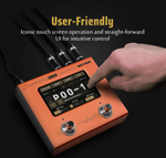 Hotone Ampero Mini Guitar Amp Modeler & Effects Processor Pedal, Orange