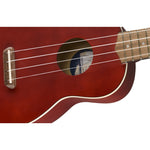 Fender Venice Soprano Ukulele Cherry